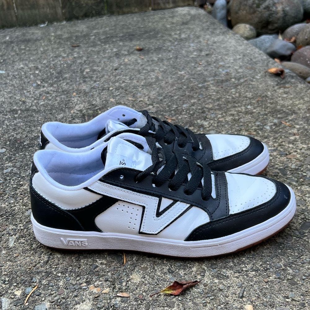 Vans Black and White Men's Shoes